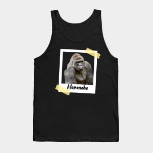 Harambe Polaroid Tank Top